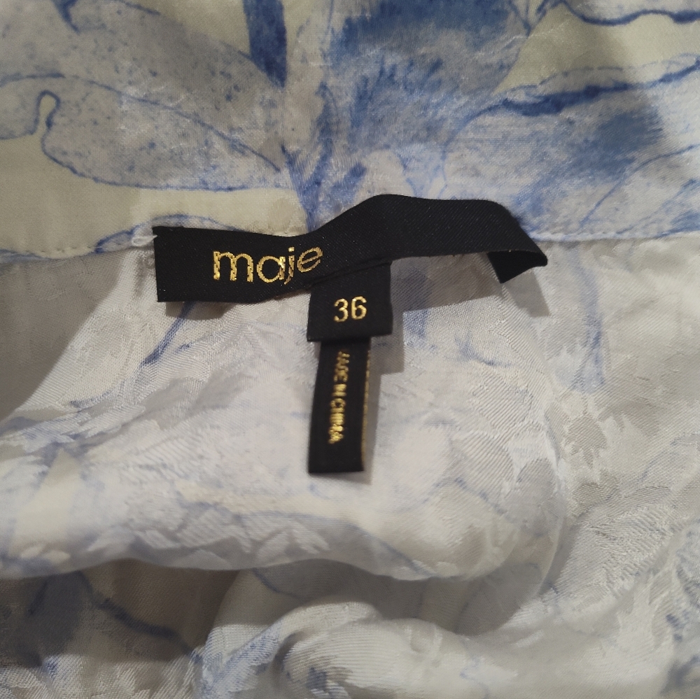 Maje Button Down Dress - image 9